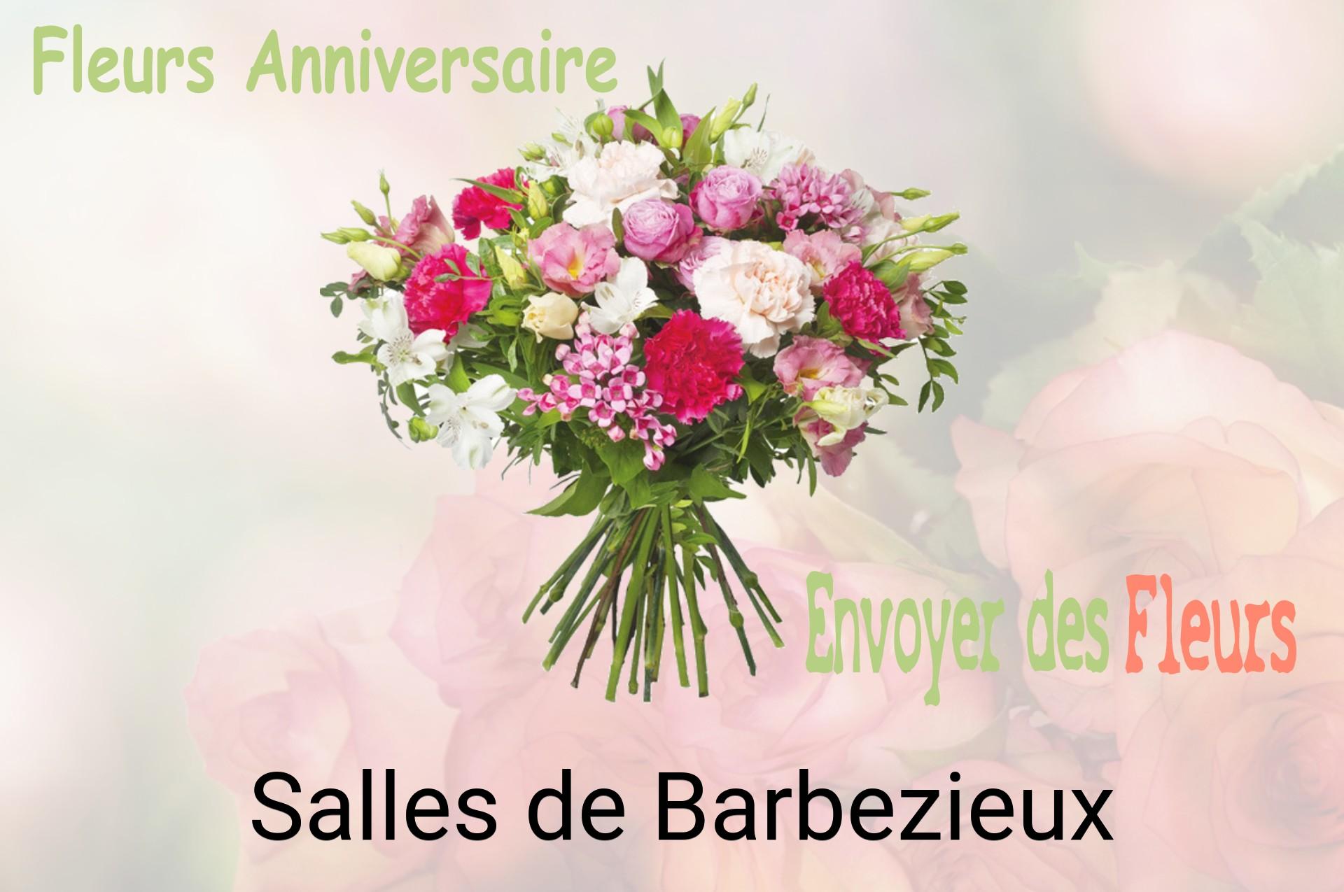 Bouquet de fleurs d’anniversaire livré à Salles-de-Barbezieux